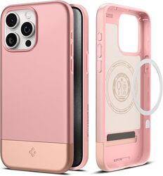 Spigen Style Armor MagFit for iPhone 15 Pro MAX case cover Magnetic [MagSafe compatible] - Rose Gold