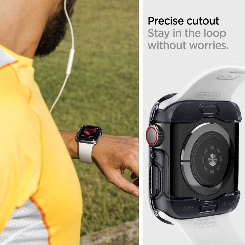 Spigen Apple Watch 40mm Series 6 / SE / 5/4 Combination case cover Ultra Hybrid, Space Crystal