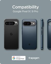 Spigen Google Pixel 9 / Pixel 9 PRO Thin Fit case cover - Metal Slate