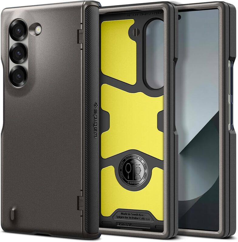 

Spigen Slim Armor Pro for Samsung Galaxy Z Fold 6 case cover (2024) (Military Grade Protection) - Gunmetal