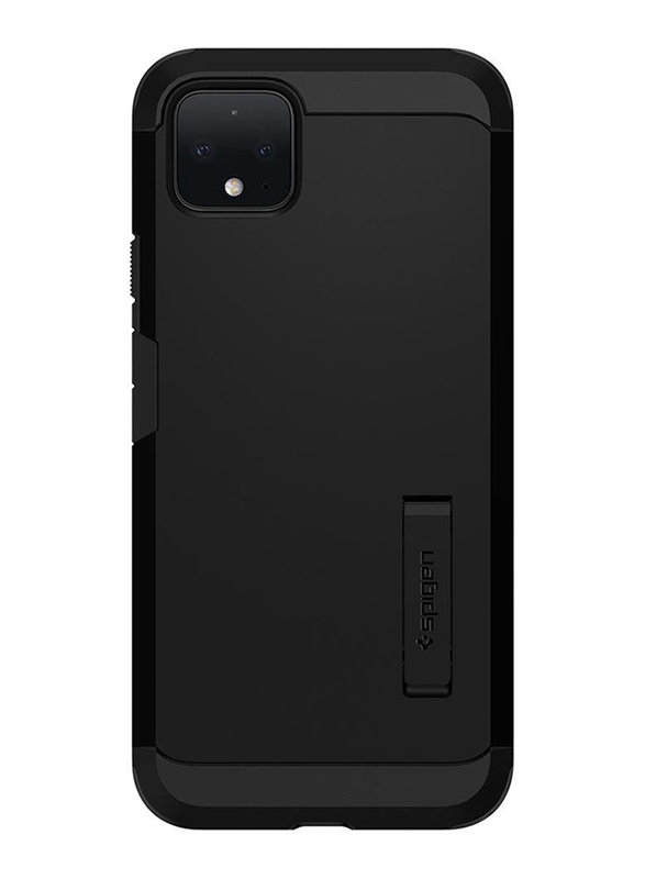 Spigen Google Pixel 4 Tough Armor Mobile Phone Case Cover, with Extreme Impact Foam, Black