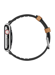 Spigen Retro Fit Watch Band for Apple Watch 44mm Series 5/4 and Apple Watch 42mm Series 3/2/1, Brown