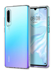 Spigen Huawei P30 Liquid Crystal Mobile Phone Case Cover, Crystal Clear