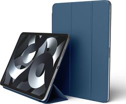 Elago Magnetic Folio for iPad Air 10.9 inch 5th Generation (2022) 4th Gen (2020) and iPad Pro 1st Gen Case Cover - Blue with Auto Sleep and Wake function