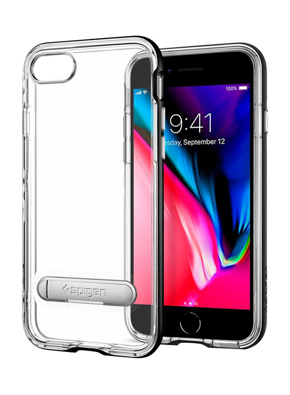 

Spigen Apple iPhone 7 Crystal Hybrid Mobile Phone Case Cover, Black