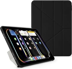 Pipetto Origami No1 for Apple iPad Pro 13 inch case (2024) M4 Smart Cover with 5 in 1 stand - Black