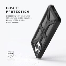 Urban Armor Gear UAG Monarch for iPhone 15 Pro Max case cover (20 Feet Drop Tested) - Carbon Fiber