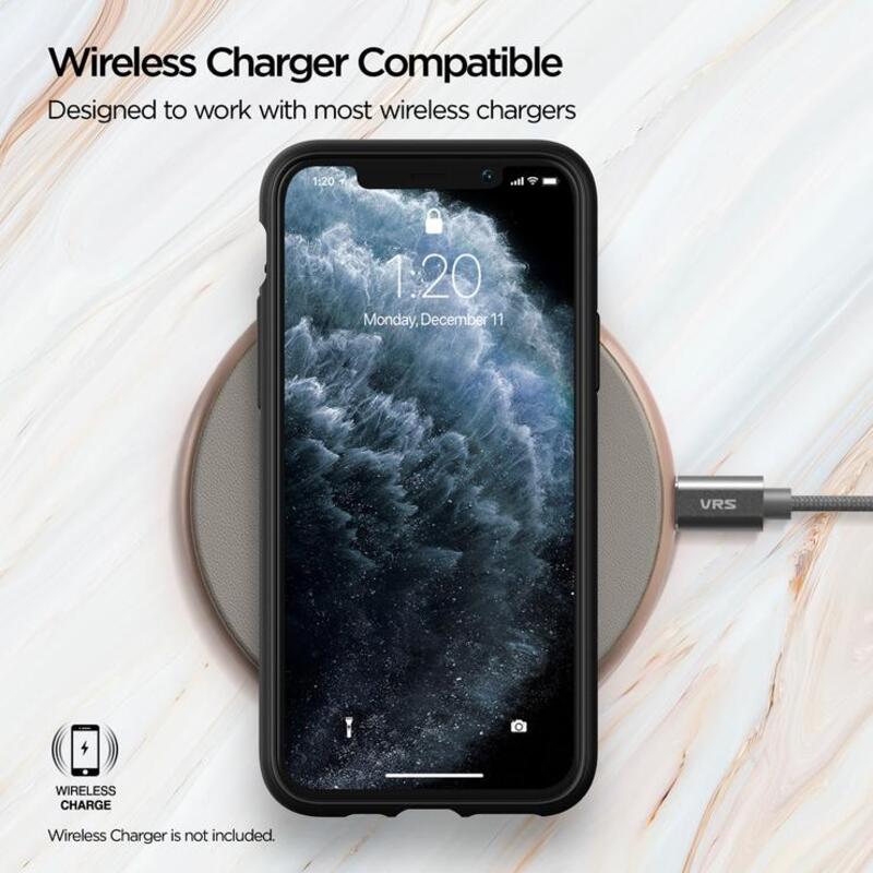 Vrs Design Apple iPhone 11 Pro Damda Single Fit Mobile Phone Case Cover, Black