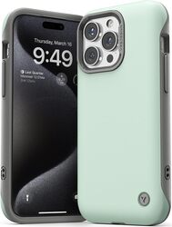 VRS Design Terra Guard Modern for iPhone 15 Pro MAX Case Cover (MagSafe compatible) - Marine Green