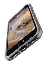 Vrs Design iPhone 7 Crystal Bumper Mobile Phone Case Cover, Steel Silver
