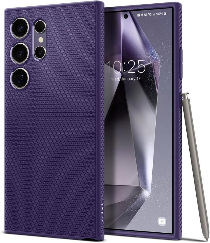 Spigen Samsung Galaxy S24 ULTRA case cover Liquid Air - Deep Purple