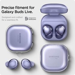 Spigen Samsung Galaxy Buds Pro and Galaxy Buds Live Case Cover Ultra Hybrid, Crystal Clear