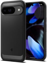 Spigen Google Pixel 9 / Pixel 9 PRO Rugged Armor case cover - Matte Black