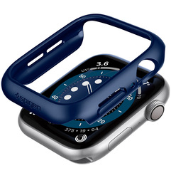 Spigen Apple Watch 44mm Series 6 / SE / 5/4 PC case cover Thin Fit, Blue