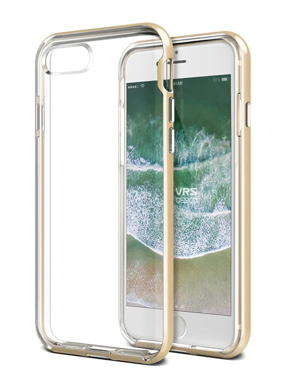 Vrs Design Apple iPhone 8/7 Crystal Bumper Mobile Phone Case Cover, Gold