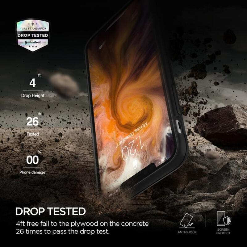 Vrs Design Apple iPhone 11 Damda High Pro Shield Mobile Phone Case Cover, Matt Black