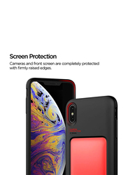 VRS Design iPhone XS Max Damda High Pro Shield Mobile Phone Back Case Cover, Deep Red