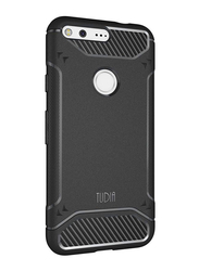 Tudia Google Pixel XL TAMM Rugged Carbon Fiber Texture Mobile Phone Case Cover, Black