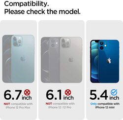 Spigen Apple iPhone 12 Mini case cover Slim Armor CS, Navy Blue