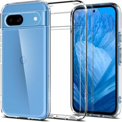 Spigen Ultra Hybrid for Google Pixel 8a case cover - Crystal Clear