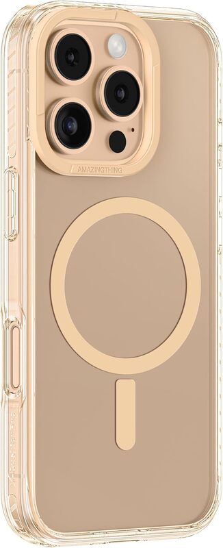 Amazing Thing iPhone 16 Pro MAX Titan PRO Magnetic (MagSafe) case cover - Rose Gold