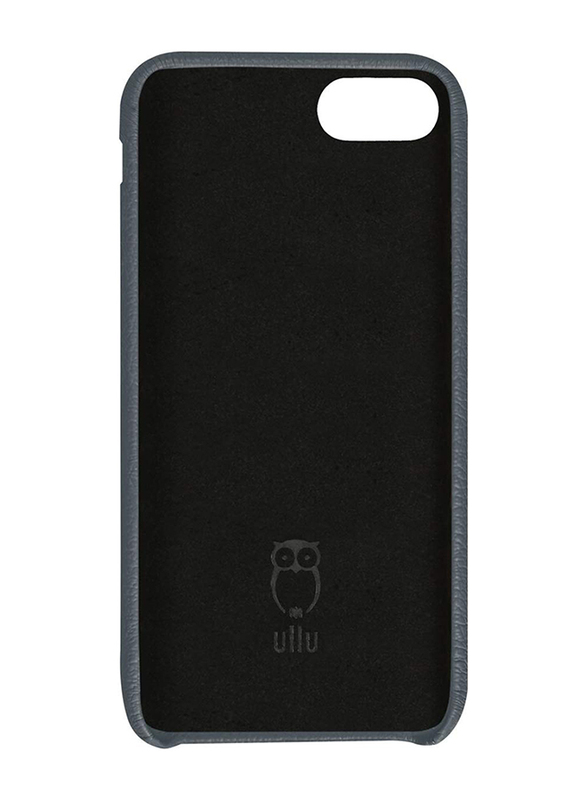 Ullu Apple iPhone 7 SnapOn Premium Genuine Handcrafted Leather Mobile Phone Case Cover, Smoke Up Grey