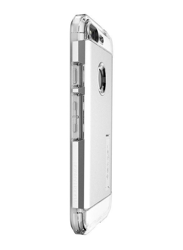Spigen Google Pixel Tough Armor Mobile Phone Case Cover, Satin Silver