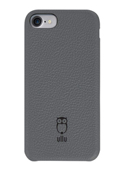 Ullu Apple iPhone 7 SnapOn Premium Genuine Handcrafted Leather Mobile Phone Case Cover, Smoke Up Grey