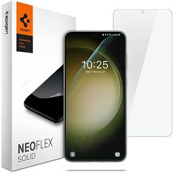 Spigen Neo Flex Solid for Samsung Galaxy S23 Screen Protector Case Friendly Flexible Film - 2 Pack