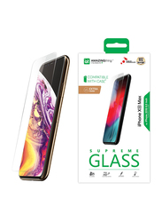 Amazing Thing Apple iPhone XS Max Supreme Glass Extra Hard Tempered Glass Screen Protector, Clear