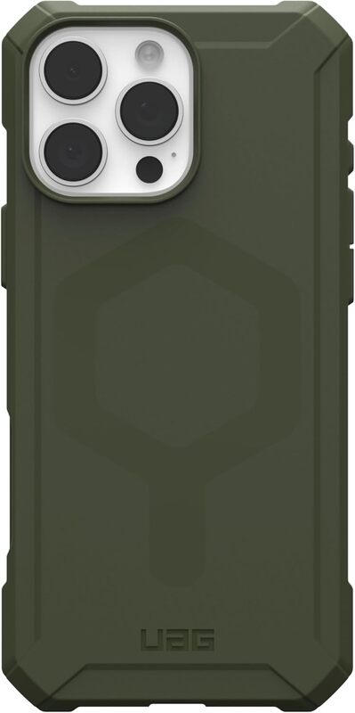 Urban Armor Gear UAG iPhone 16 Pro Max Essential Armor (MagSafe) case cover - Olive Drab