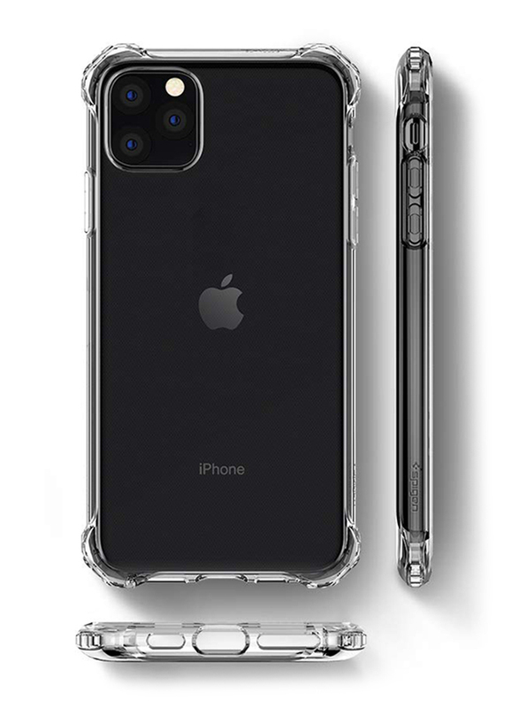 Vrs Design Apple iPhone 11 Pro Max Rugged Crystal Mobile Phone Case Cover, Crystal Clear