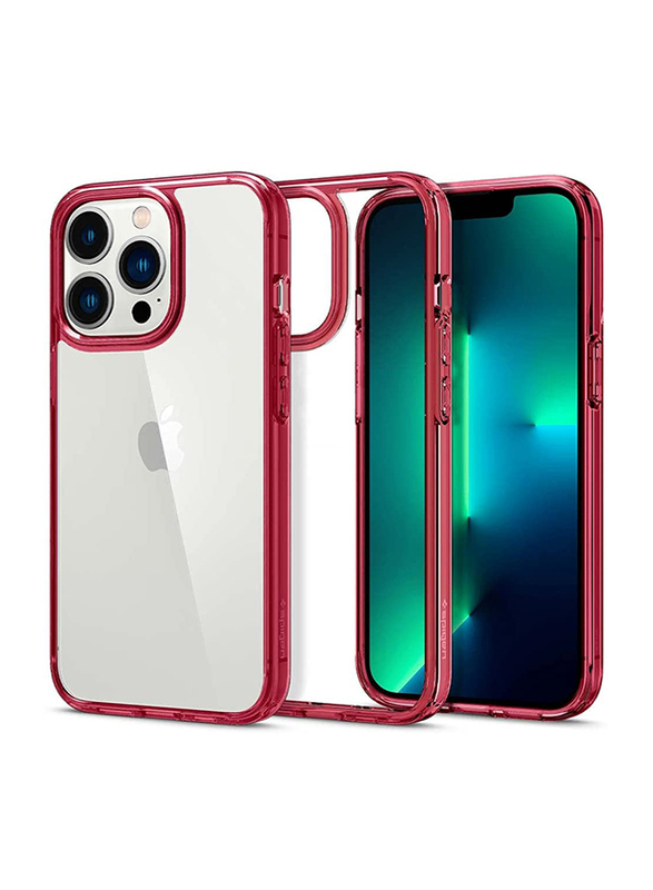 Spigen Apple iPhone 13 Pro Combination Case Cover Ultra Hybrid, Red Crystal