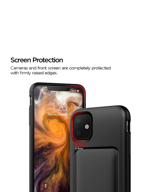 Vrs Design Apple iPhone 11 Damda High Pro Shield Mobile Phone Case Cover, Matt Black