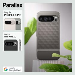 Caseology Google Pixel 9 / Pixel 9 PRO Parallax case cover - Ash Gray