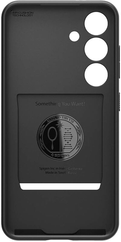 Spigen Samsung Galaxy S24 PLUS case cover Liquid Slot with Card Holder - Matte black