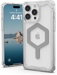Urban Armor Gear UAG Plyo Magsafe for iPhone 15 Pro Max case cover (16 Feet Drop Tested) - Ice Silver