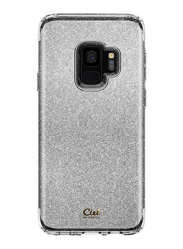 Spigen Samsung Galaxy S9 Cyrill by Ceil Colette Collection Mobile Phone Case Cover, Silver Glitter