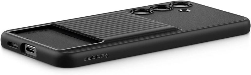 Spigen Samsung Galaxy S24 PLUS case cover Liquid Slot with Card Holder - Matte black