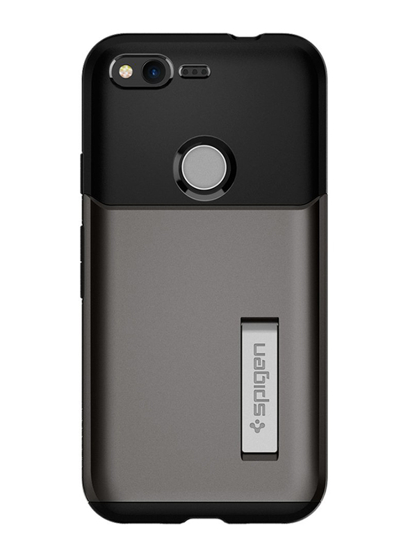 Spigen Google Pixel Slim Armor Mobile Phone Case Cover, Gunmetal