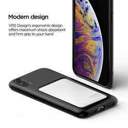 VRS Design iPhone XS Max Damda High Pro Shield Mobile Phone Back Case Cover, Cream White