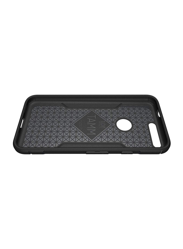 Tudia Google Pixel XL TAMM Rugged Carbon Fiber Texture Mobile Phone Case Cover, Black