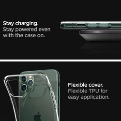 Spigen Apple iPhone 11 Pro TPU Case Cover Crystal Flex, Crystal Clear