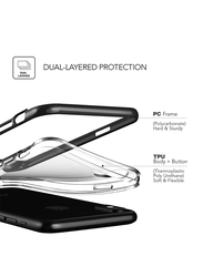 Vrs Design Apple iPhone X Crystal Bumper Mobile Phone Case Cover, Metal Black