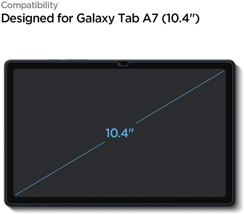 Spigen Samsung Galaxy Tab A7 (2020) Tempered Glass Screen Protector GLAStR EZ Fit