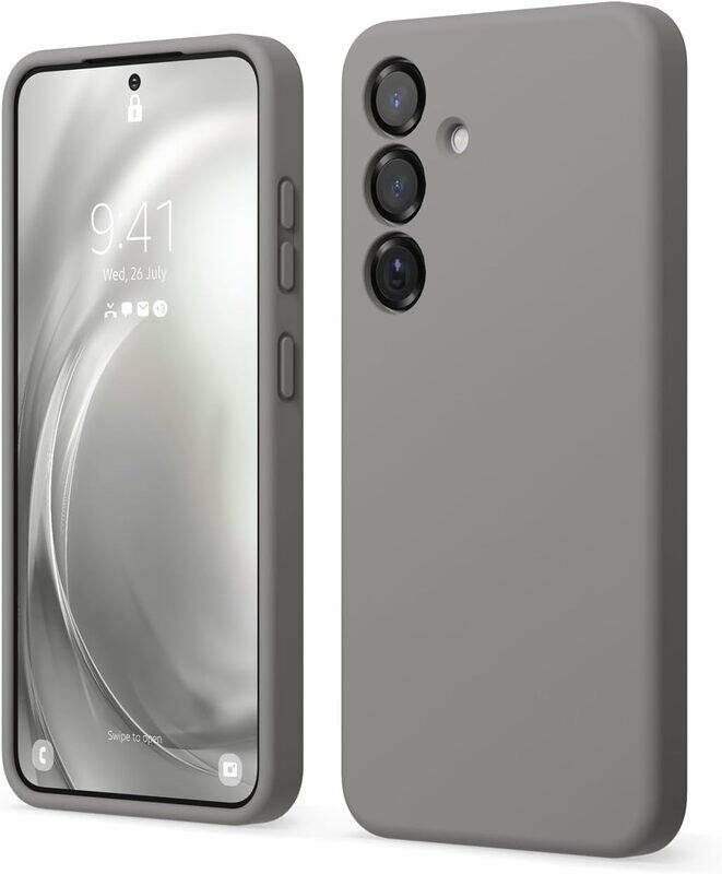 

elago Liquid Silicone for Samsung Galaxy S25 case cover - Medium Grey