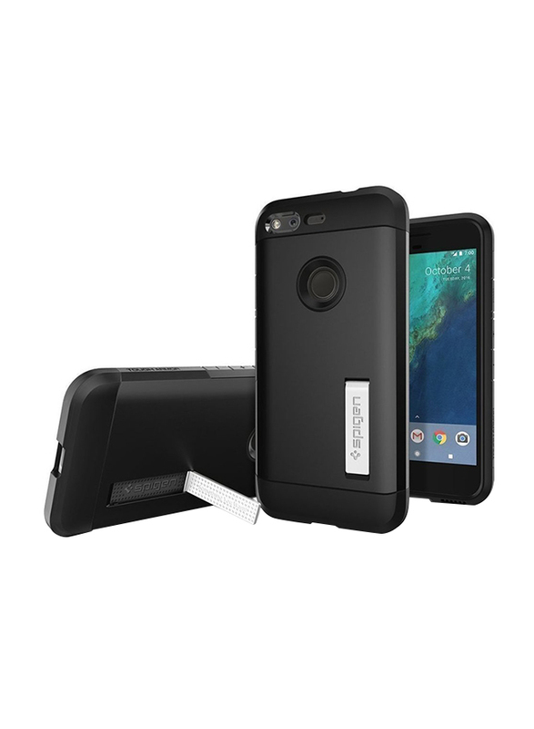 Spigen Google Pixel Tough Armor Mobile Phone Case Cover, Black