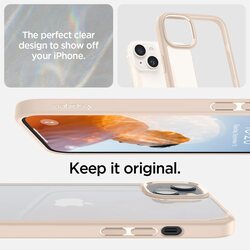 Spigen Ultra Hybrid for iPhone 14 Plus Case Cover - Sand Beige