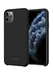 Spigen Apple iPhone 11 Pro Max Silicone Fit Designed Mobile Phone Case Cover, Black