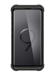 Spigen Samsung Galaxy S9 Pro Guard Mobile Phone Case Cover, with Full 360 Degree Protection Glas.tR Curved 9H Tempered Glass Screen Protector, Gunmetal/Black